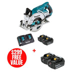 Makita MAK-DRS780PT2X 18VX2 LXT 7-1/4in Rear Handle Saw 2X5.0Ah Kit