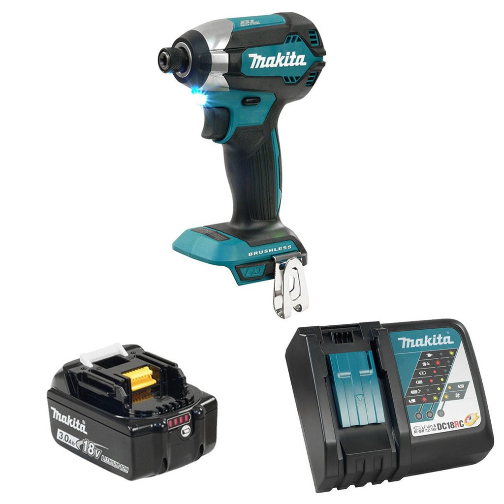 Makita MAK-DTD153-KIT 18V 1/4in Impact Driver 3.0 Ah Kit