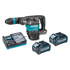 Makita MAK-HM001GM202 40V MAX XGT SDS-MAX Demolition Hammer 2x 4.0Ah Kit