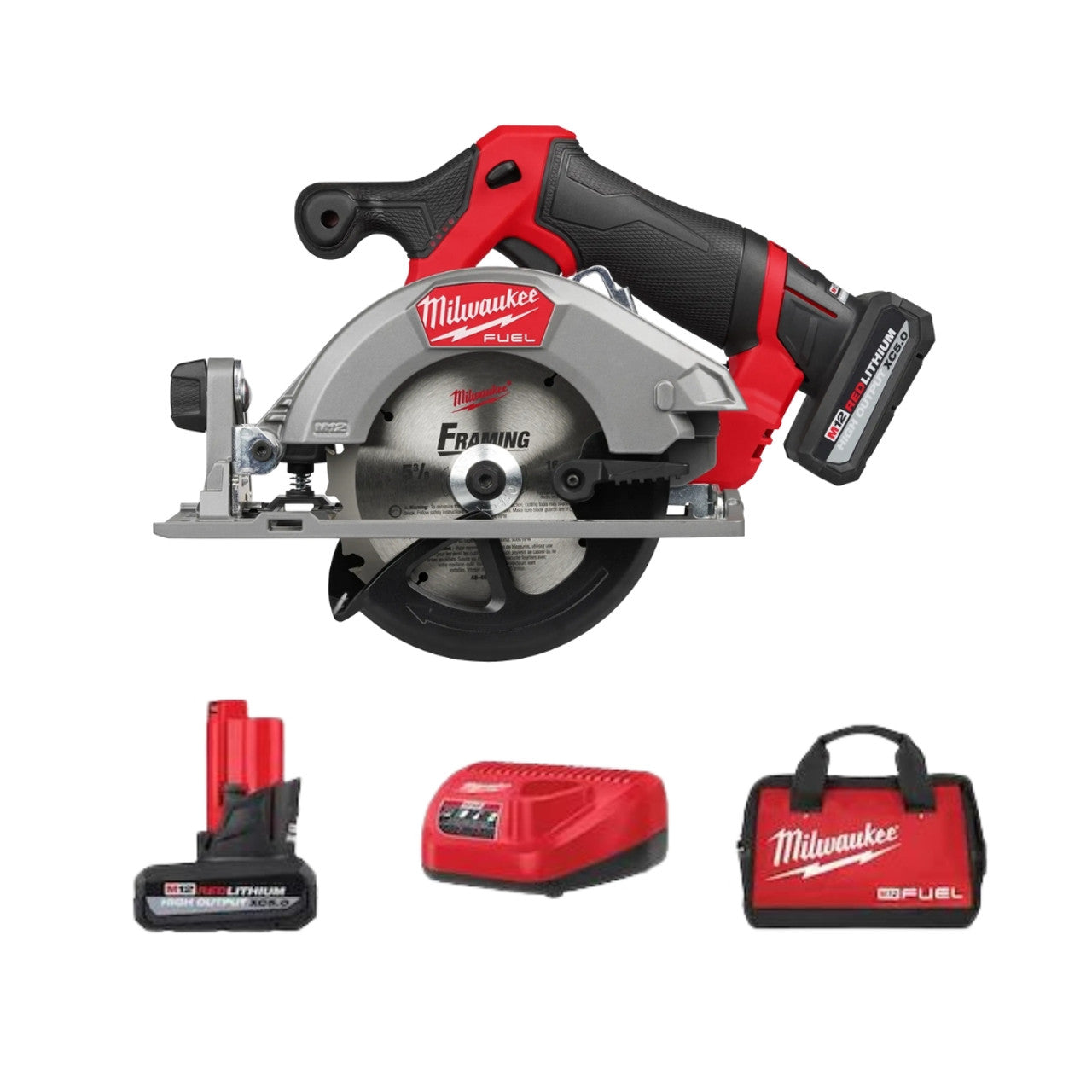 Milwaukee MIL-2521-21HO M12 FUEL 5-3/8in Circular Saw Kit