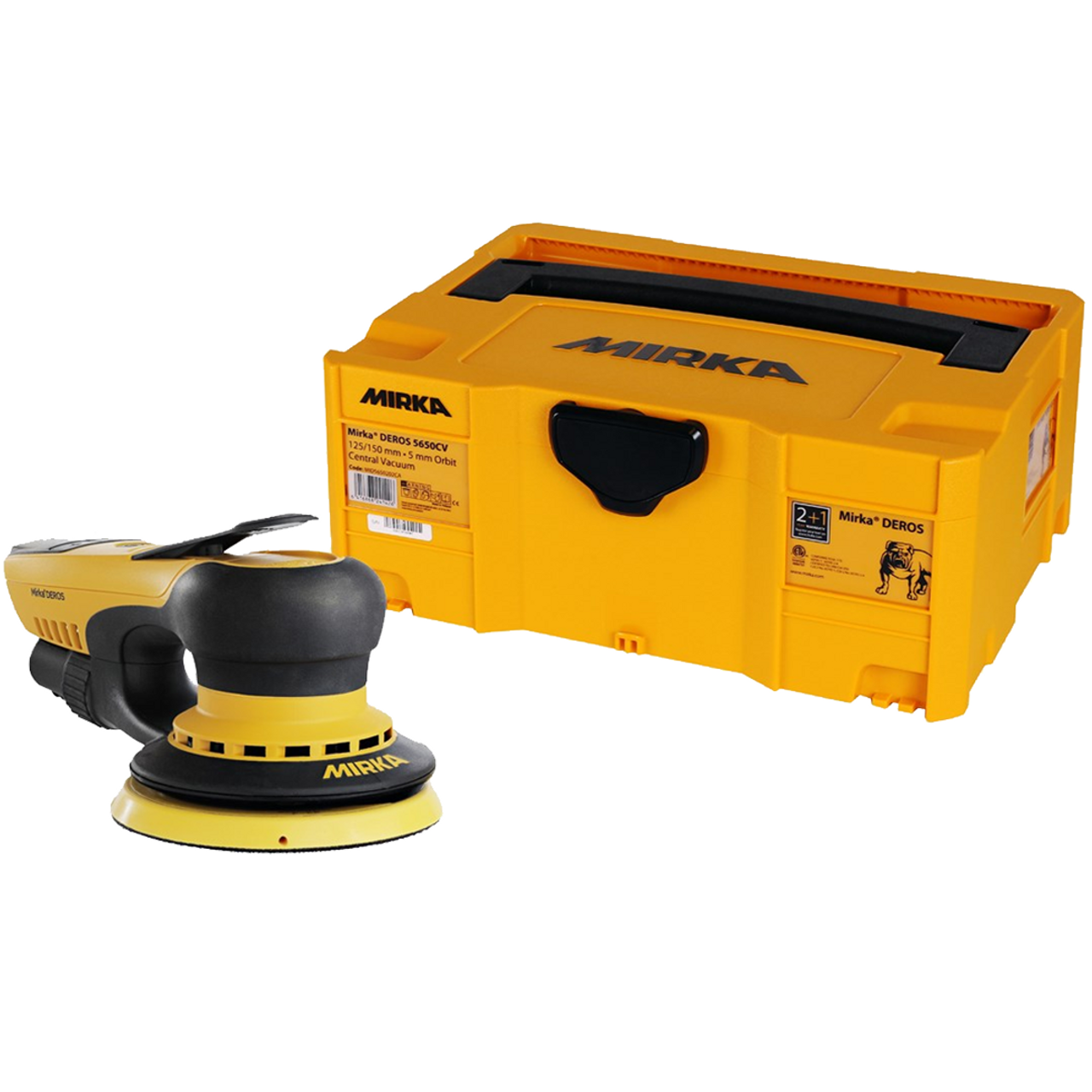 Mirka Abrasives MIR-MID55020CAUS 5in Deros Sander With Systainer (5mm Orbit)