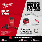 Milwaukee MIL-2772A-21 M18 FUEL Cordless Drain Cleaning Snake Auger with 5/16 in. Cable Drive Kit