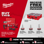 Milwaukee MIL-2932-22XC M18 FUEL 2in ProPEX Expander Kit with ONE-KEY & 1 1/4 - 2in Expander Heads