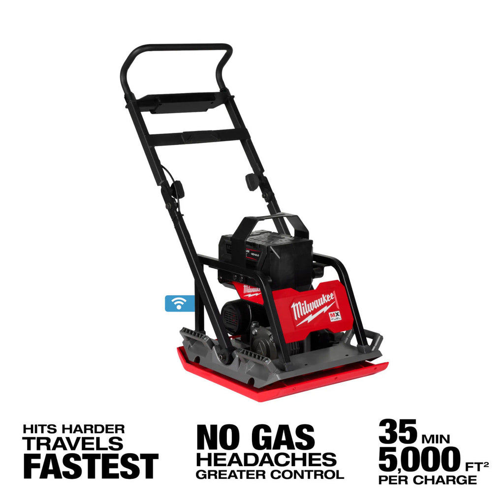 Milwaukee MIL-MXF220-2HD MX FUEL 20in Plate Compactor Kit
