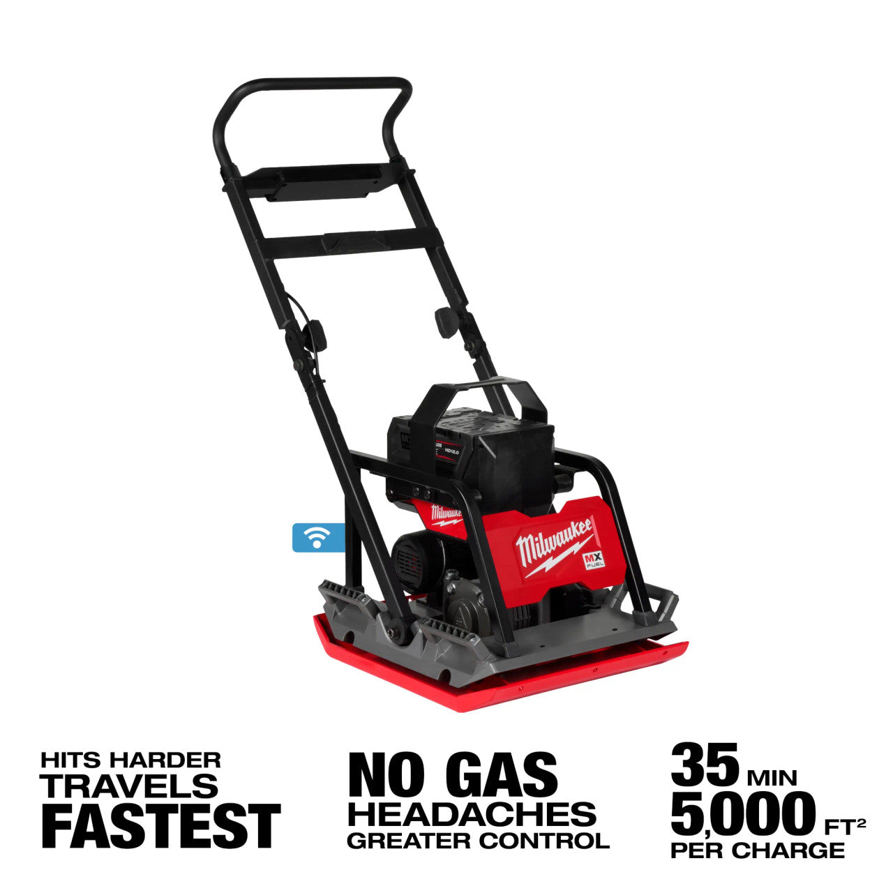 Milwaukee MIL-MXF220-2HD MX FUEL 20in Plate Compactor Kit