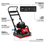 Milwaukee MIL-MXF220-2HD MX FUEL 20in Plate Compactor Kit