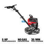 Milwaukee MIL-MXF324-2HD MX FUEL 24in Walk-Behind Edging Trowel Kit