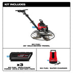 Milwaukee MIL-MXF336-3HD MX FUEL 36in Walk-Behind Trowel Kit