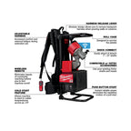 Milwaukee MIL-MXF371-2XC MX FUEL Backpack Concrete Vibrator 2x XC406 Kit