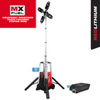 Milwaukee MIL-MXF041-1XC MX FUEL ROCKET Tower Light/Charger XC406 6.0Ah Kit