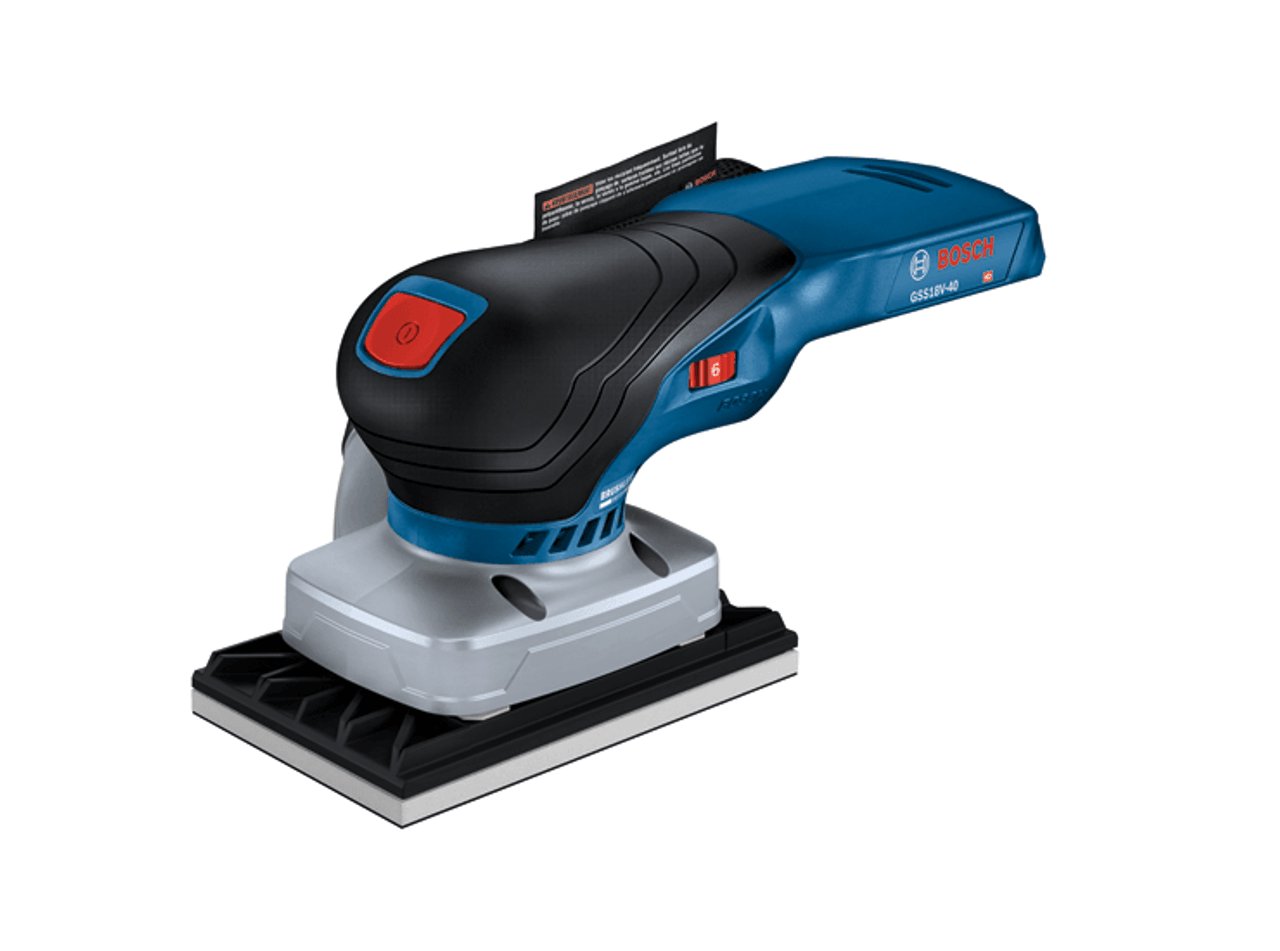 Bosch BOS-GSS18V-40N 18V 1/4in Sheet Orbital Finishing Sander (Bare Tool)