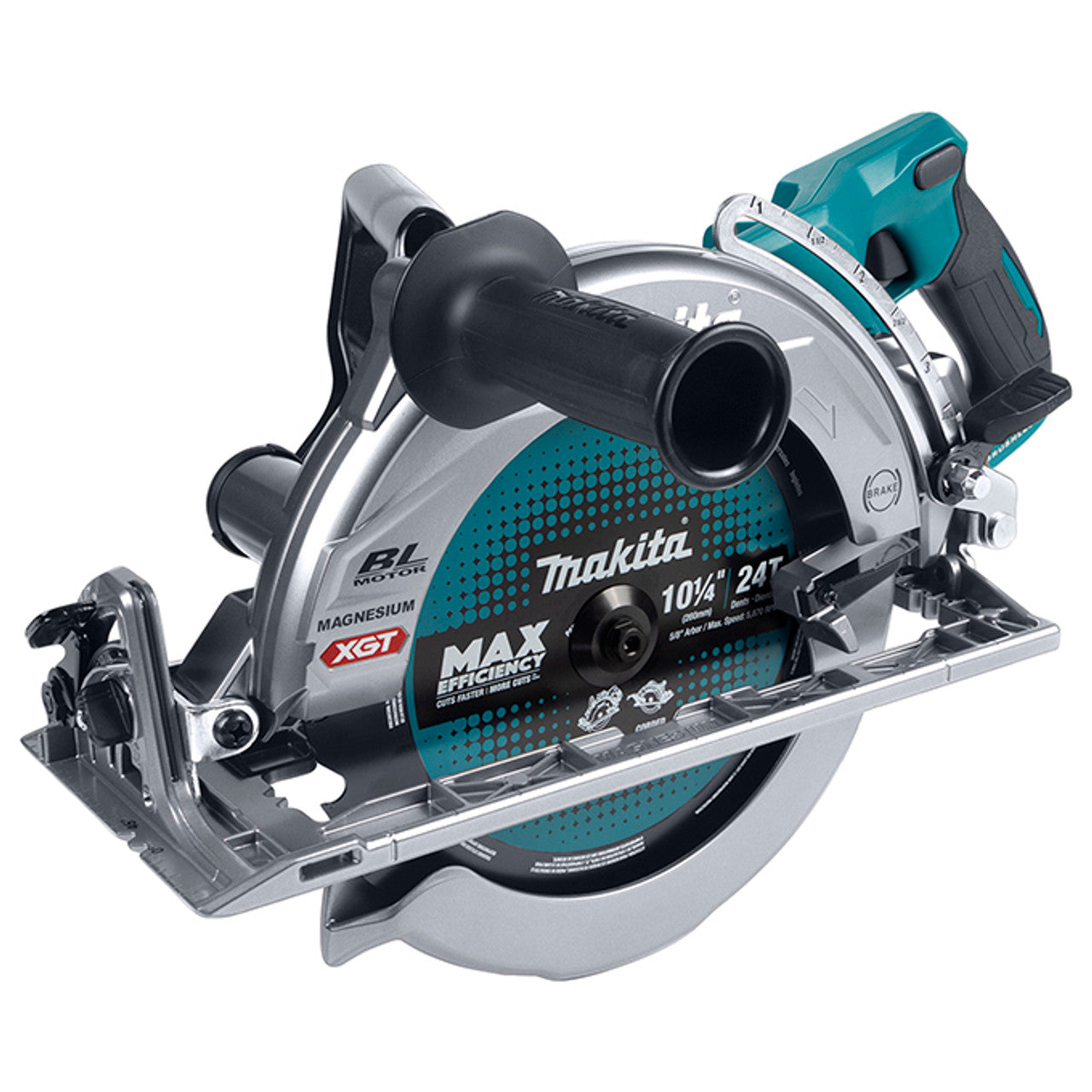 Makita MAK-RS002GM101 40V MAX XGT 10-1/4in Rear-Handle Circular Saw 4.0Ah Kit