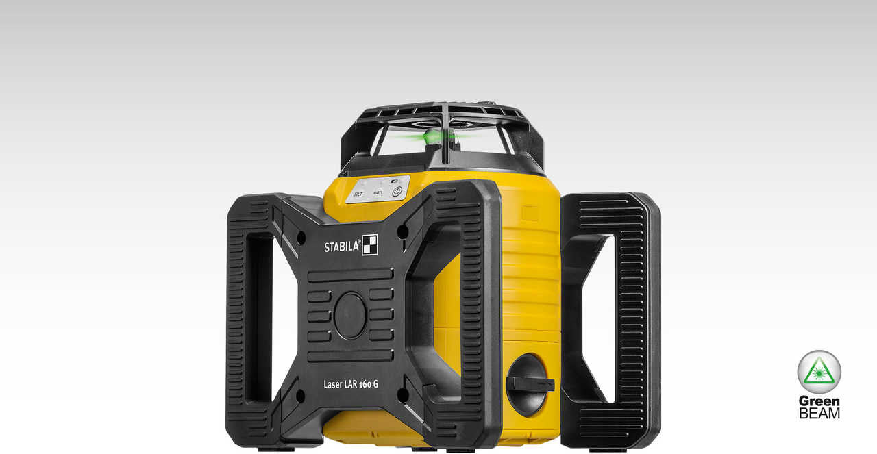 Stabila STAB-04510 LAR160G Rotary Green Laser Kit