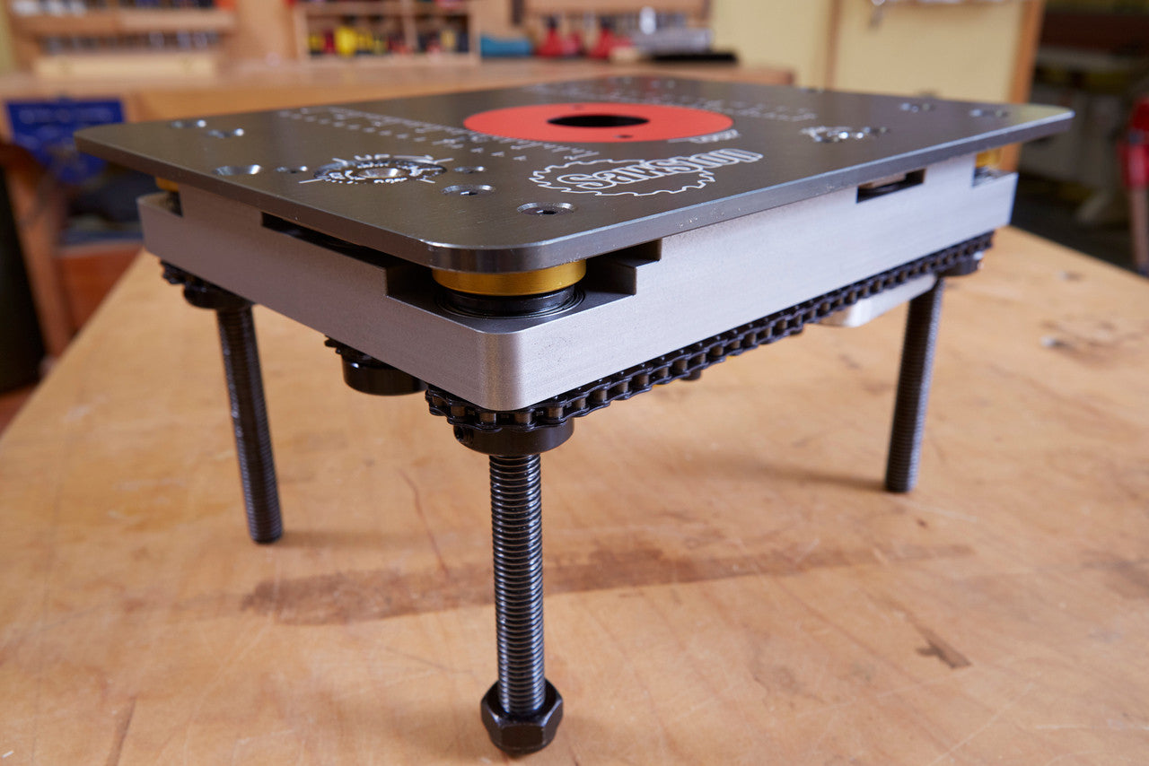 SawStop SAW-RTLFT Four-Post Router Lift with Lock