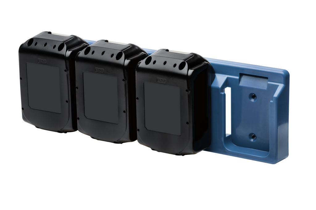 48 Tools BH-MAK-BLU-04 Makita 18V 4-Unit Battery Holder