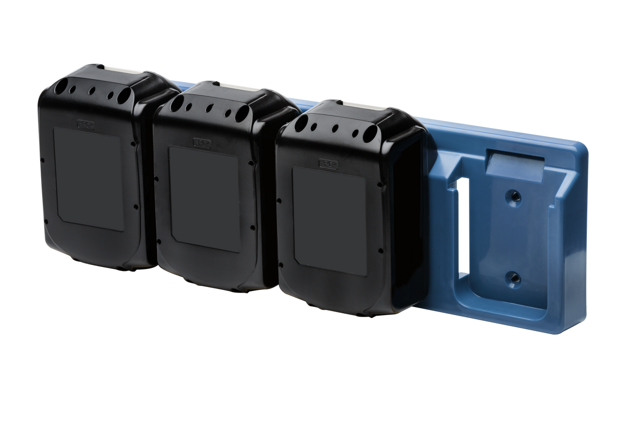 48 Tools BH-MAK-BLU-04 Makita 18V 4-Unit Battery Holder
