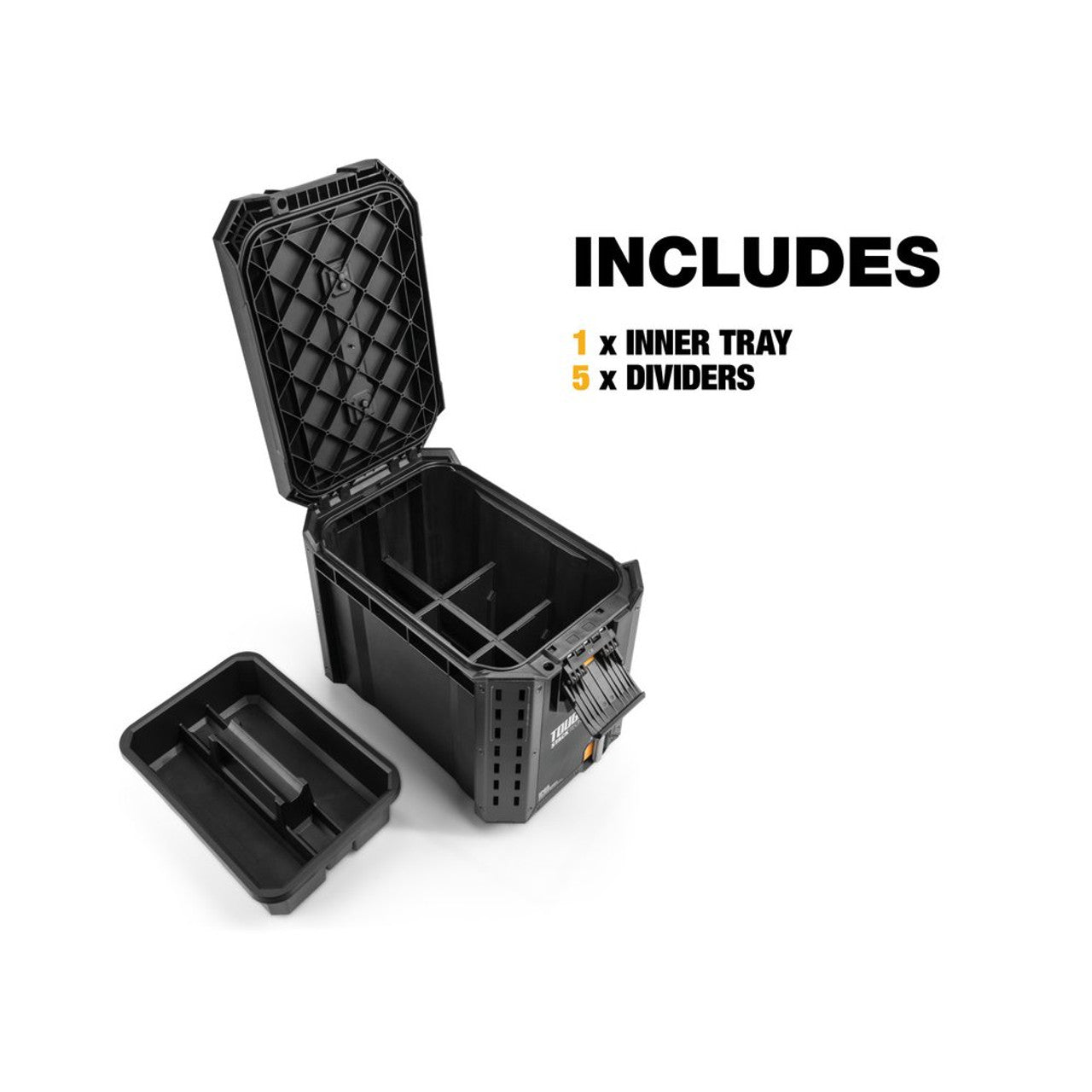 ToughBuilt TB-B1-B-60C StackTech Compact Half Tool Box
