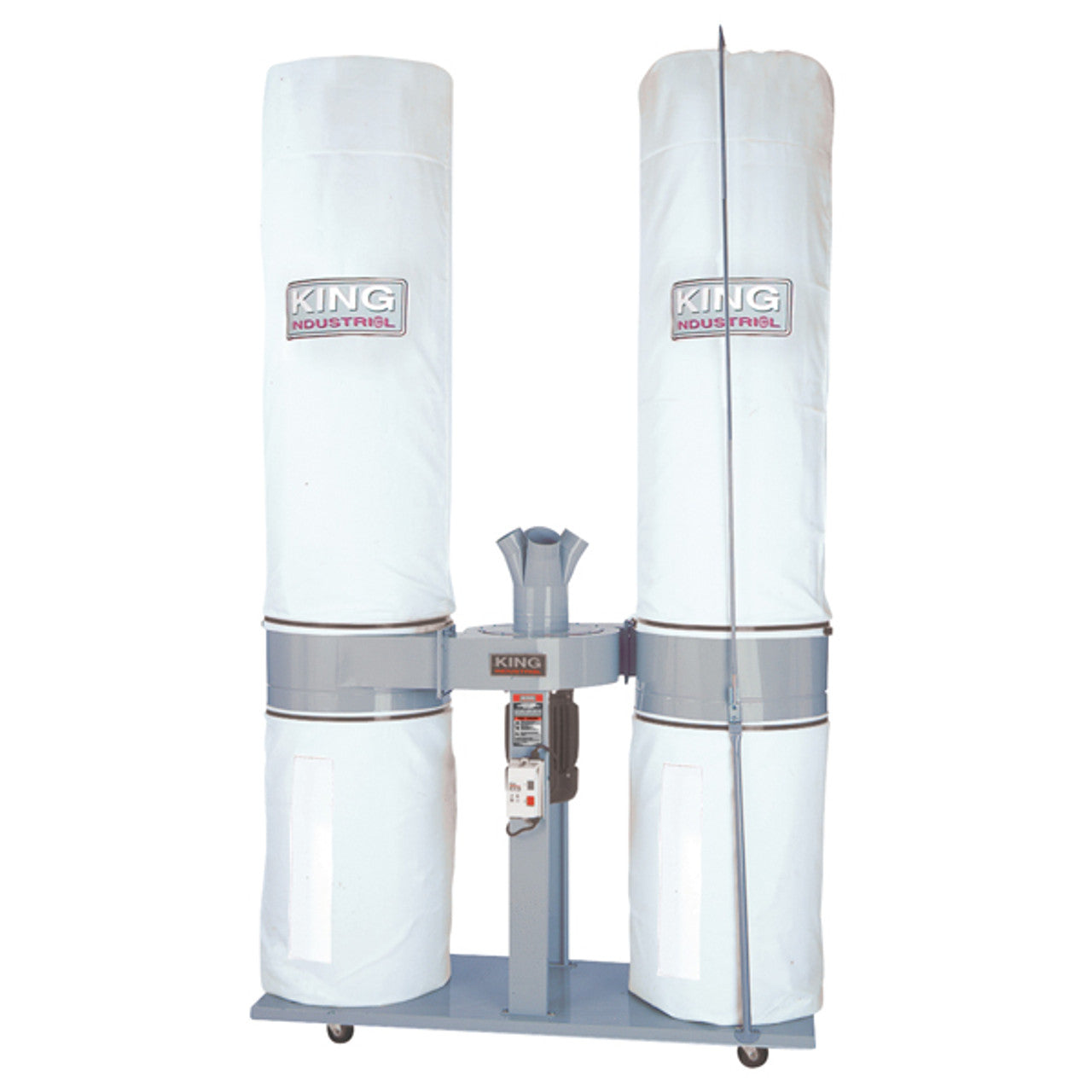 King Industrial KING-KC-5043FX-2 5HP 4 Bag Dust Collector