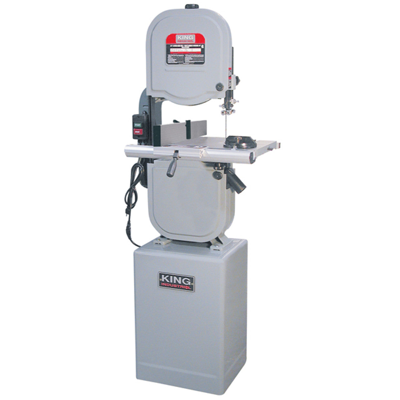 King Industrial KING-KC-1433FXR 14in 3-Speed Bandsaw with Resaw Fence