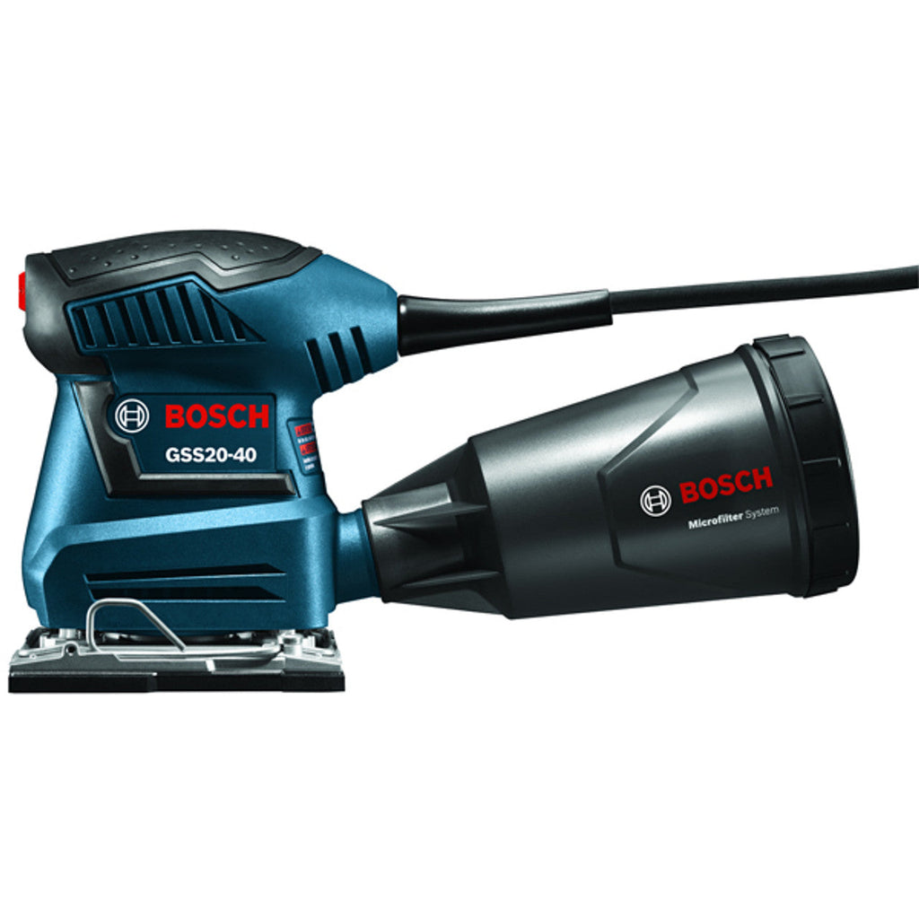 Bosch BOS-GSS20-40 1/4-Sheet Orbital Finishing Sander