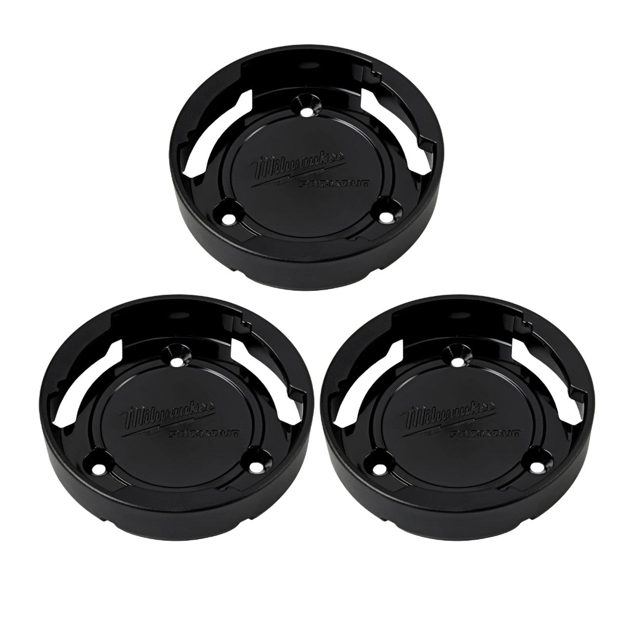 Milwaukee MIL-48-22-8399 PACKOUT Twist to Lock Mount 3 Pack