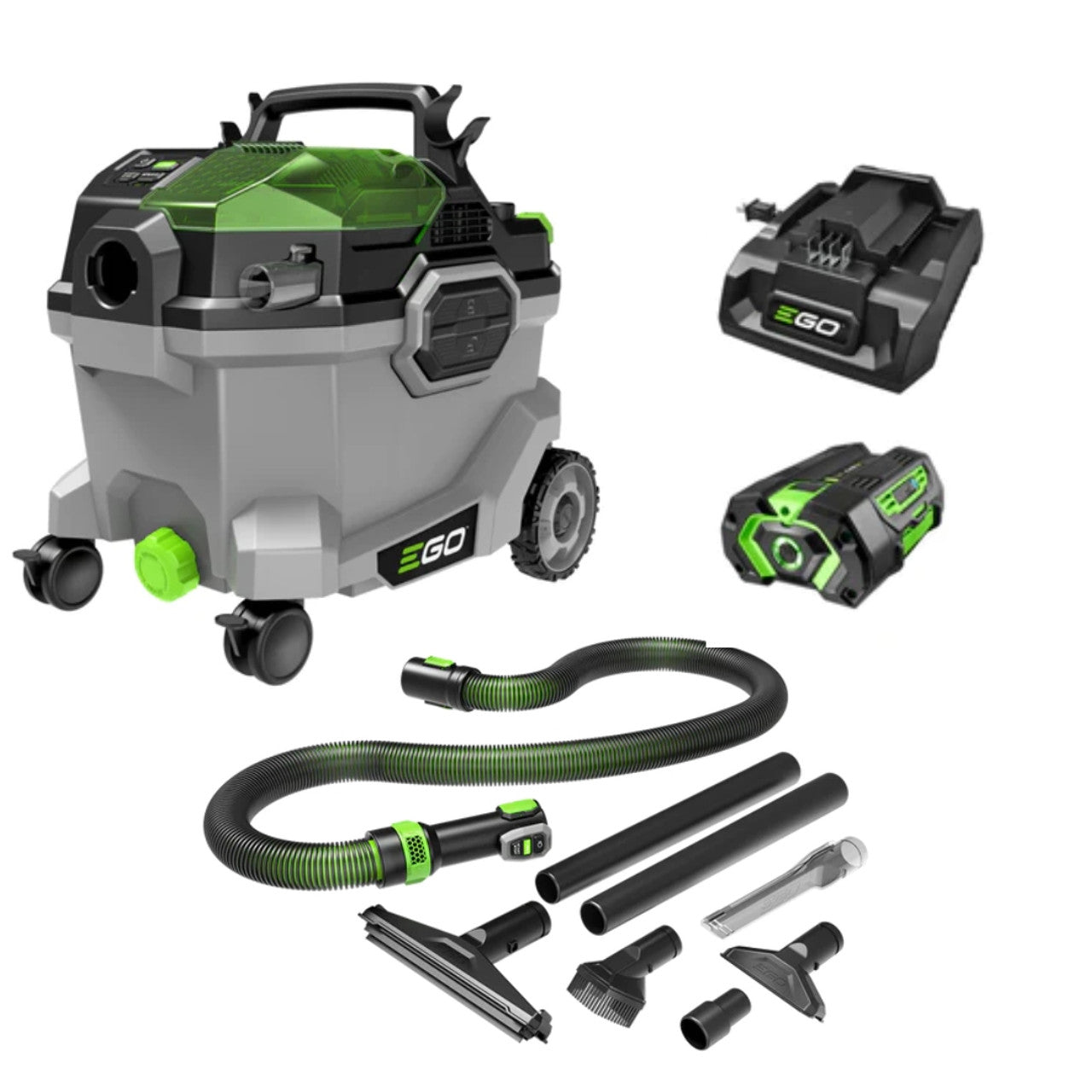 EGO Power EGO-WDV0904 56V 9 Gallon Wet/Dry Vacuum 5Ah Kit