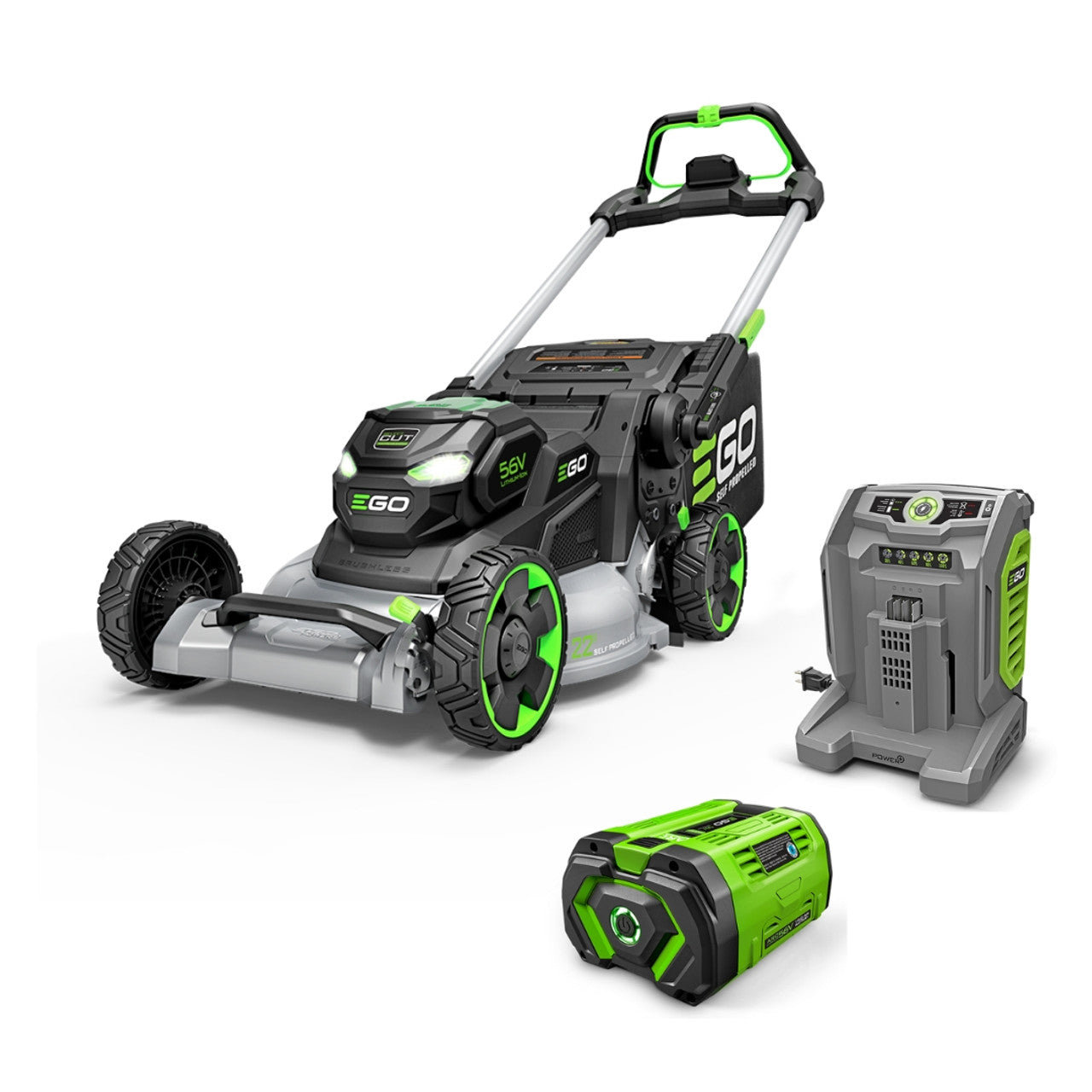 EGO Power EGO-LM2206SP 56V 22in Aluminum Deck Lawn Mower 10Ah Kit