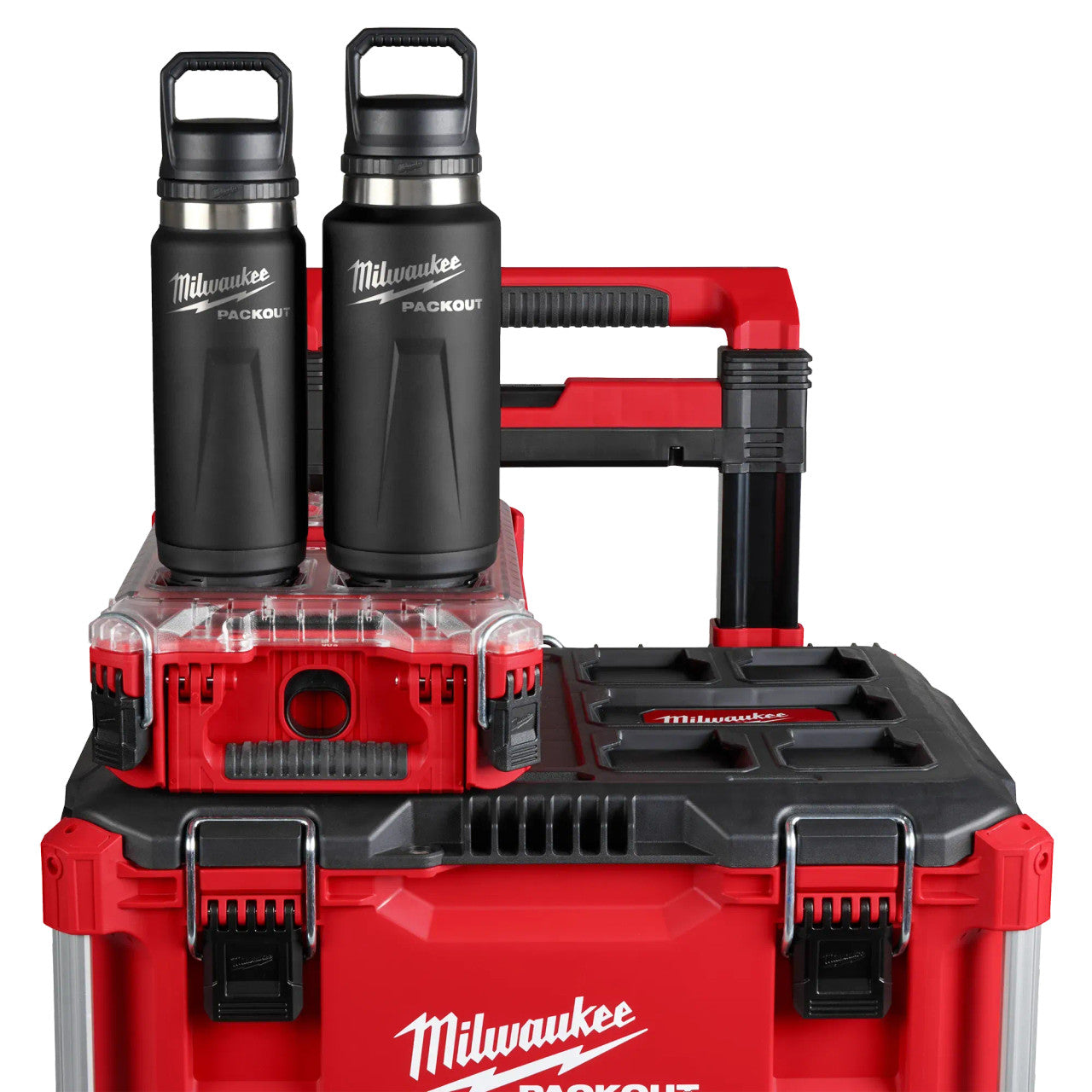 Milwaukee MIL-48-22-8397B PACKOUT 36oz Insulated Bottle with Chug Lid