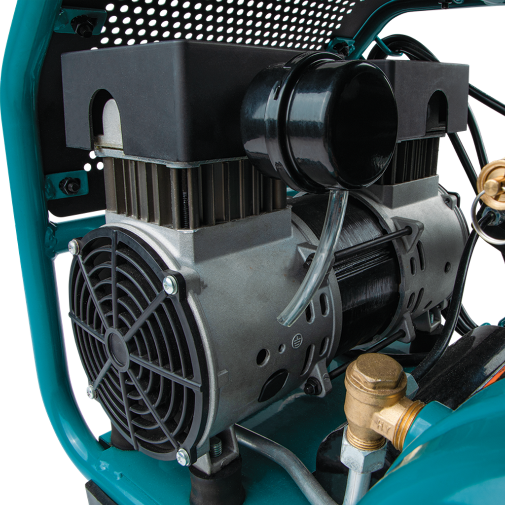 Makita MAK-MAC210Q Quiet Series, 1 HP, 2 Gallon, Oil-Free, Electric Air Compressor