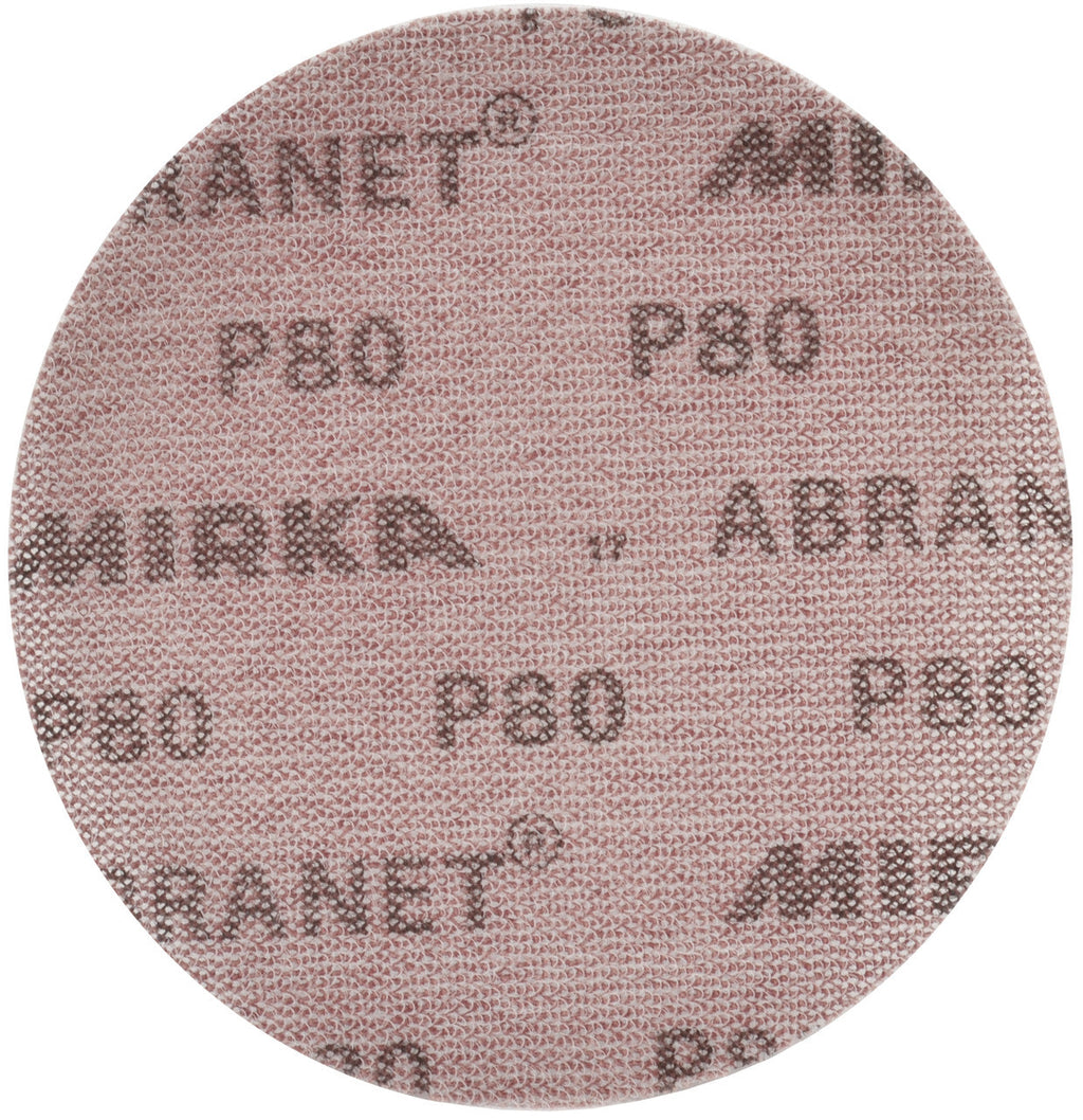 Mirka Abrasives MIR-9A-241-50PK 6in 50Pk Abranet Mesh Grip Discs