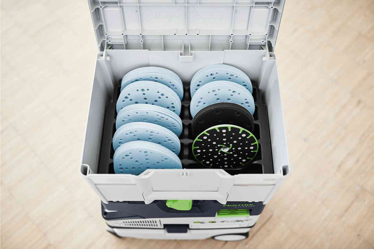 Festool FES-578151 ETS EC 150 6in Sander + NET Abrasive Combo Kit