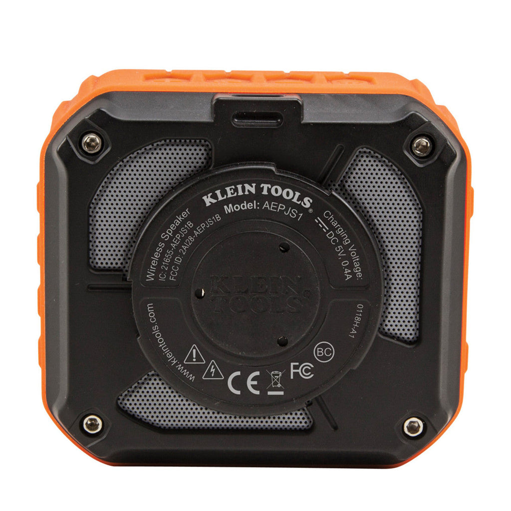 Klein Tools KLE-AEPJS1 Wireless Jobsite Speaker