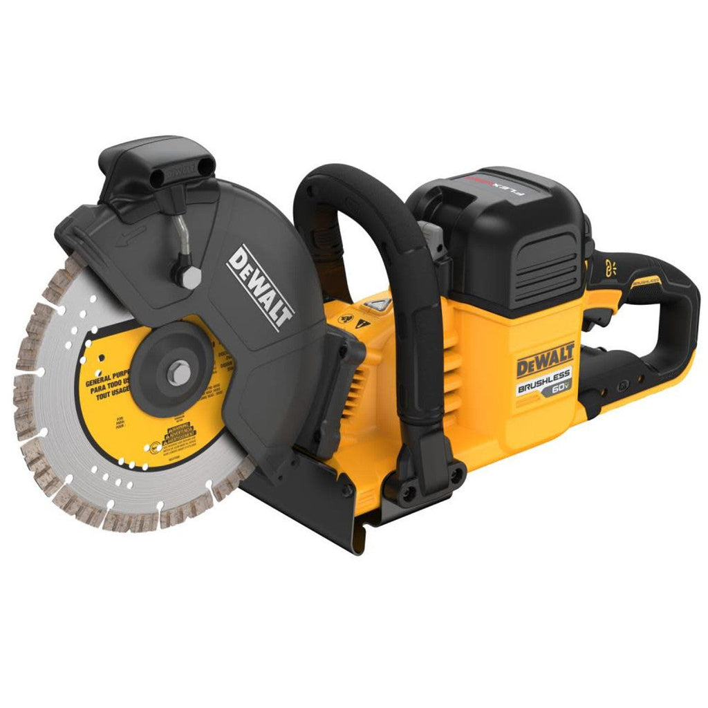 DEWALT DEW-DCS692X2 60V MAX FLEXVOLT 9in Cut-Off Saw 2x 9.0Ah Kit