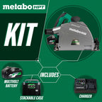 Metabo-HPT HPT-C3606DPAM 36v Multivolt Cordless 6-1/2in Track Saw Kit