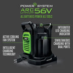 EGO Power EGO-CH2800D POWER+ 56V Dual Port Charger