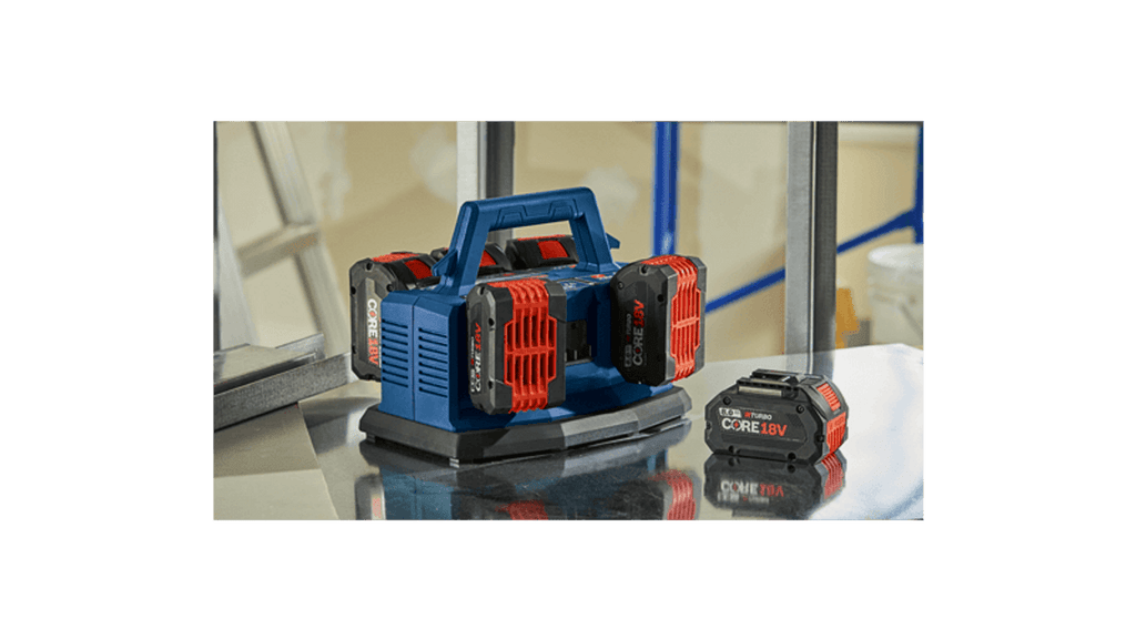 Bosch BOS-GAL18V6-80 18V 6-Bay Lithium-Ion Fast Battery Charger