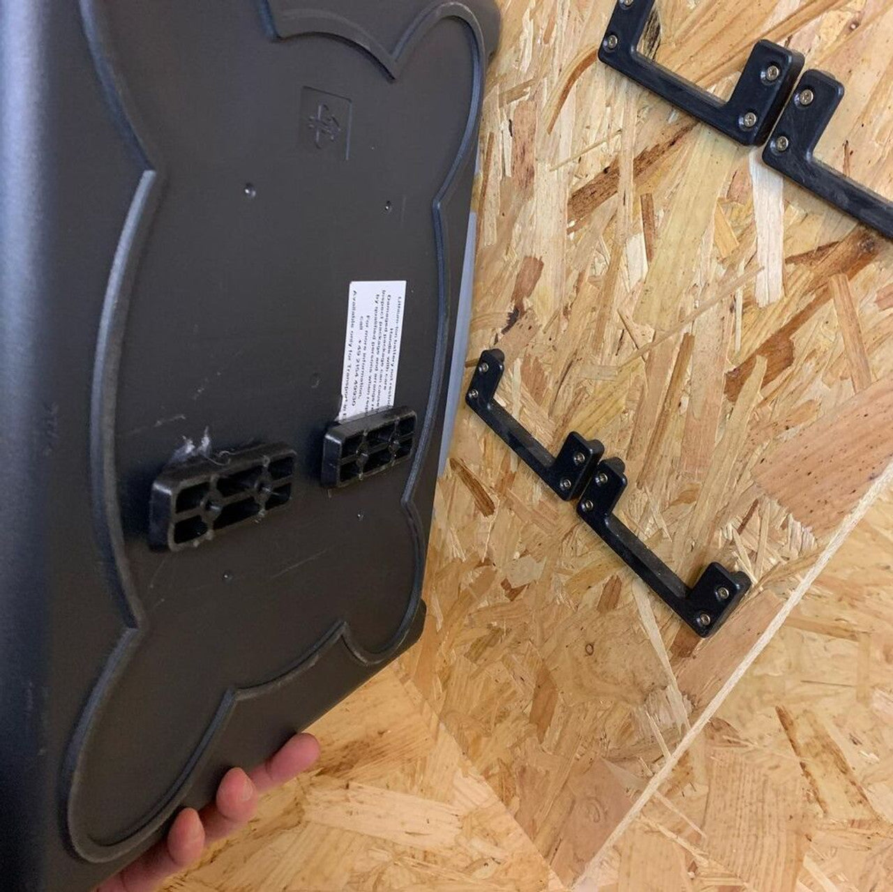StealthMounts SM-OM-CLFT-BLK-4 Cleat 'n' Feet Mounting System For Milwaukee Packout Black 4pk