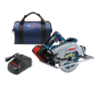 Bosch BOS-GKS18V-25GCB14 PROFACTO 18V Connected-Ready 7-1/4 In. Circular Saw Kit with Track Compatibility and (1) CORE18V 8.0Ah High Power Battery