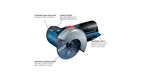 Bosch BOS-GWS12V-30N 12V Max Brushless 3 In. Angle Grinder (Bare Tool)