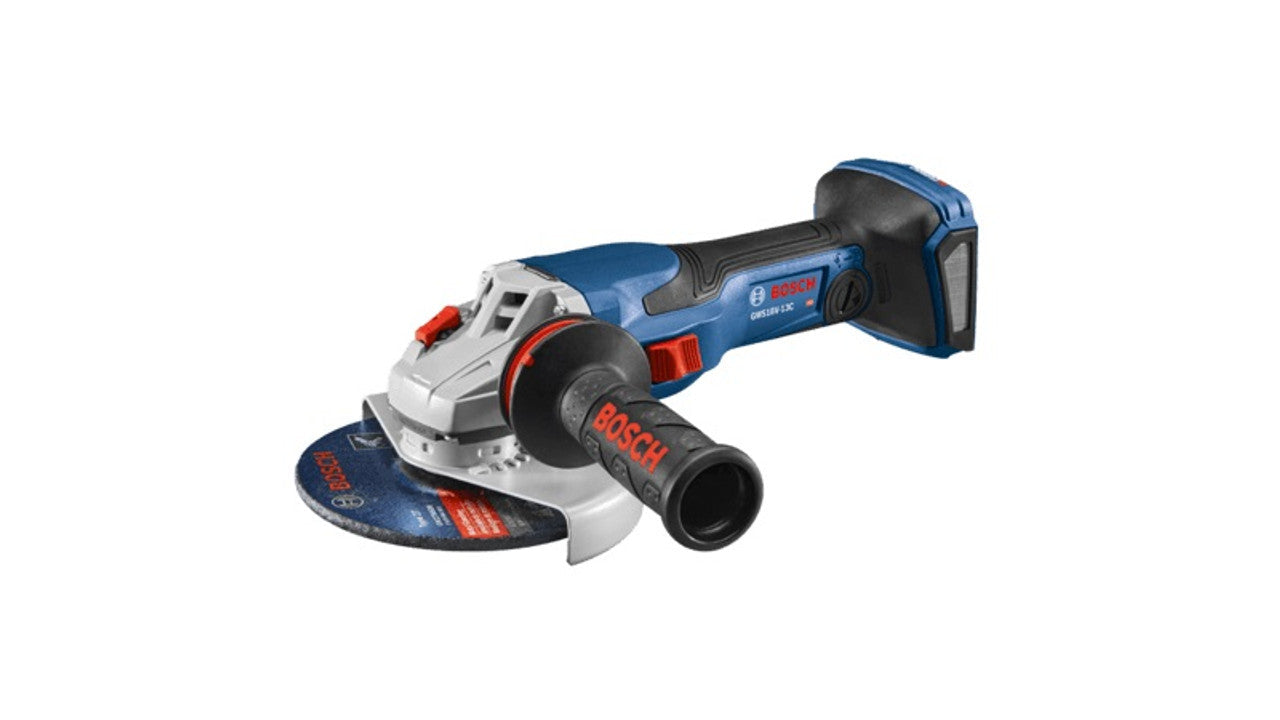 Bosch BOS-GWS18V-13CN PROFACTOR 18V Spitfire Connected-Ready 5-6in Angle Grinder with Slide Switch (Bare Tool)