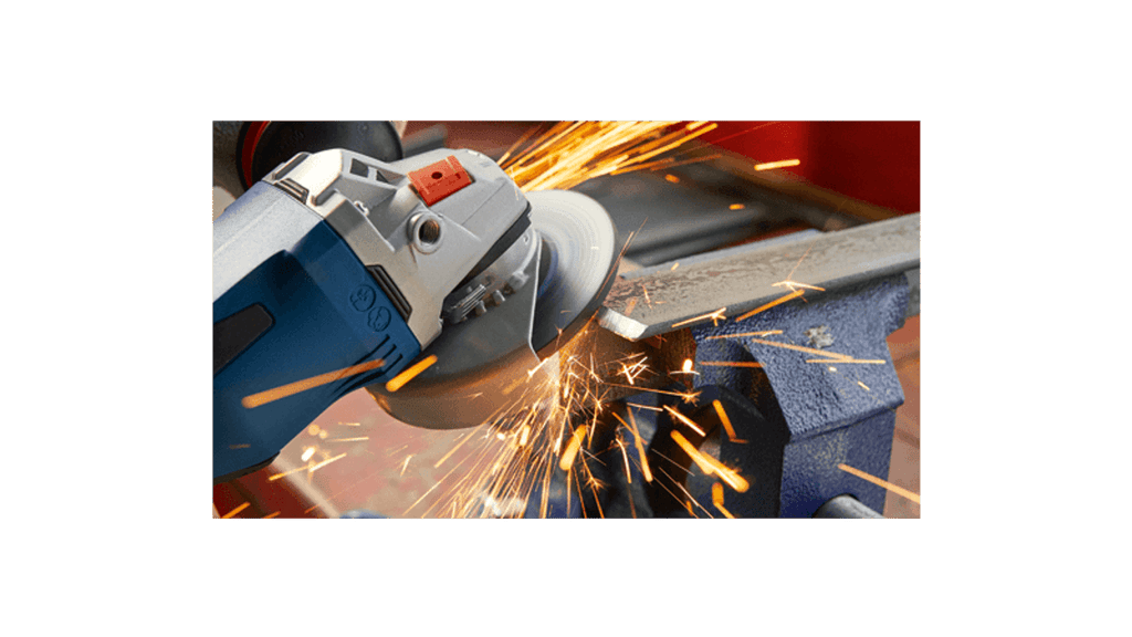 Bosch BOS-GWS18V-13PB14 18V Angle Grinder with Paddle Switch with (1) CORE18V 8.0 Ah PROFACTOR Battery