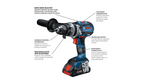 Bosch BOS-GXL18V-227B25 18V 2-Tool 2x CORE 18V 4.0Ah Combo Kit