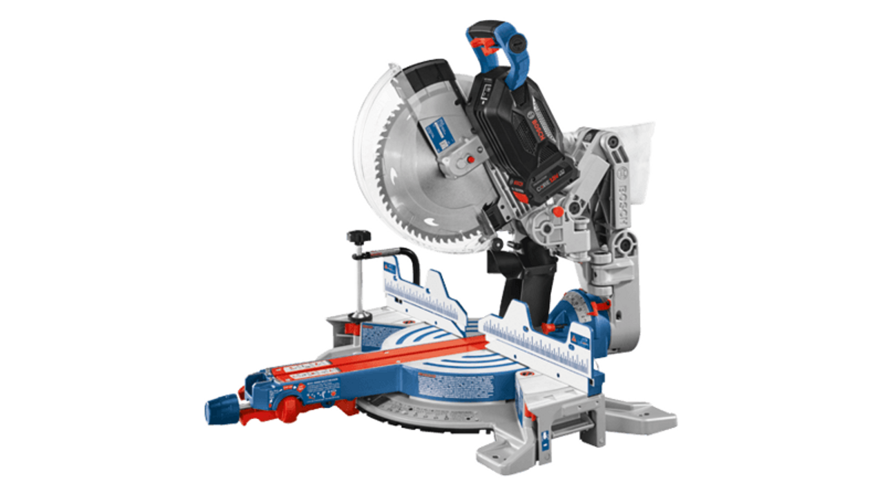 Bosch BOS-GCM18V-12GDCN14 PROFACTOR 18V Surgeon 12in Dual-Bevel Glide Miter Saw CORE18V 8.0Ah Kit