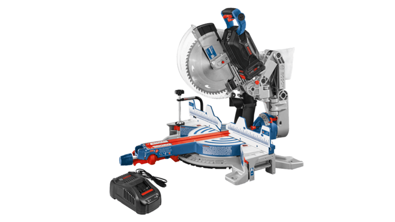 Bosch BOS-GCM18V-12GDCN14 PROFACTOR 18V Surgeon 12in Dual-Bevel Glide Miter Saw CORE18V 8.0Ah Kit