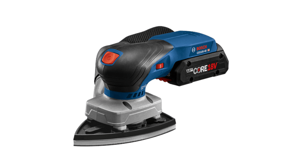 Bosch BOS-GSS18V-40N 18V 1/4in Sheet Orbital Finishing Sander (Bare Tool)