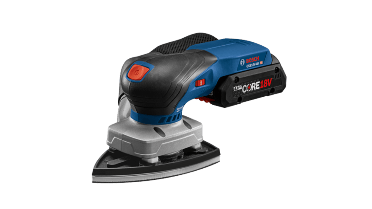 Bosch BOS-GSS18V-40N 18V 1/4in Sheet Orbital Finishing Sander (Bare Tool)