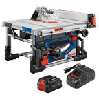 Bosch BOS-GTS18V-08N14 18V Portable Table Saw Kit with (1) 8.0Ah Performance Battery