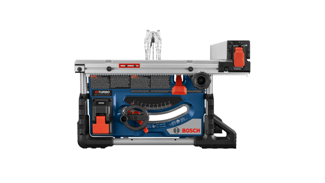 Bosch BOS-GTS18V-08N14 18V Portable Table Saw Kit with (1) 8.0Ah Performance Battery