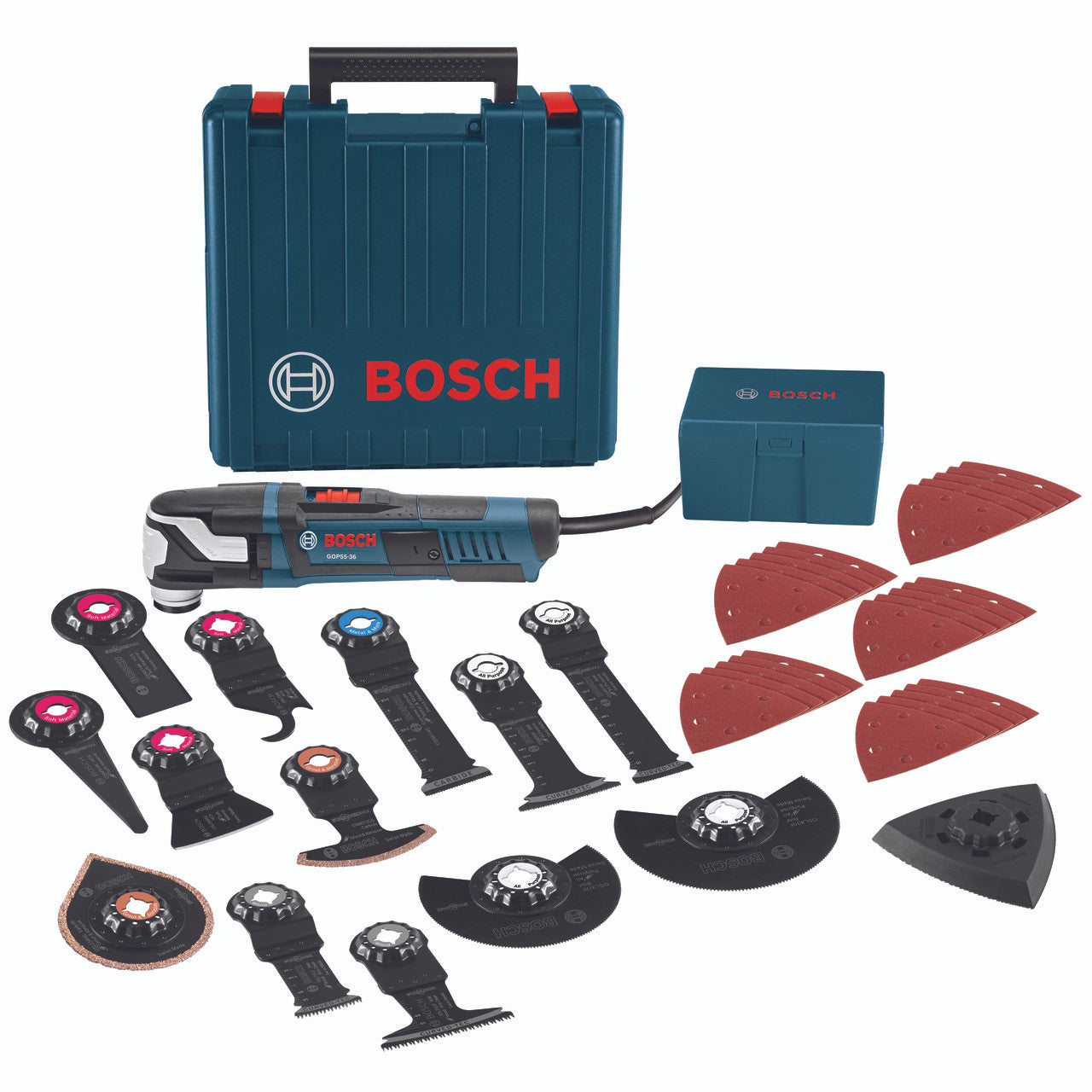 Bosch BOS-GOP55-36C2 40 pc. StarlockMax Oscillating Multi-Tool Kit
