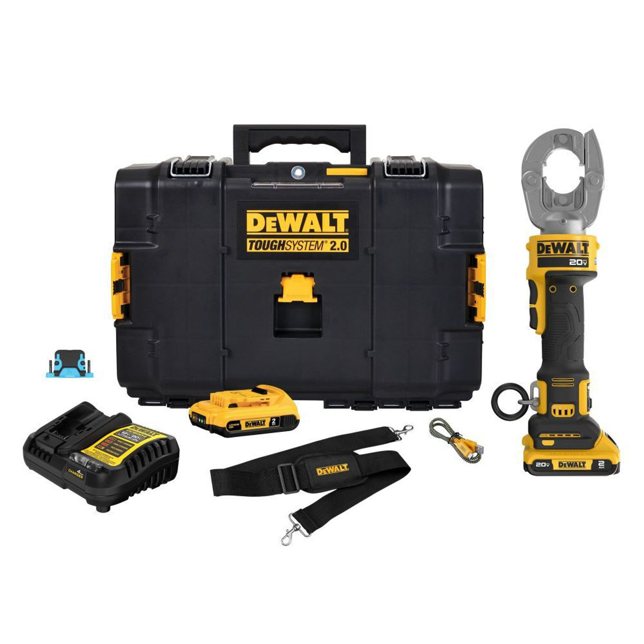 DEWALT DEW-DCE310D2 20V MAX Compact Died Crimping Tool Kit
